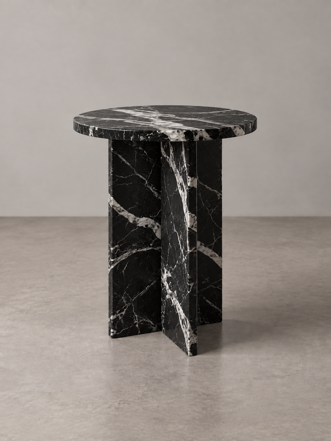 Nero Marquina Side Table