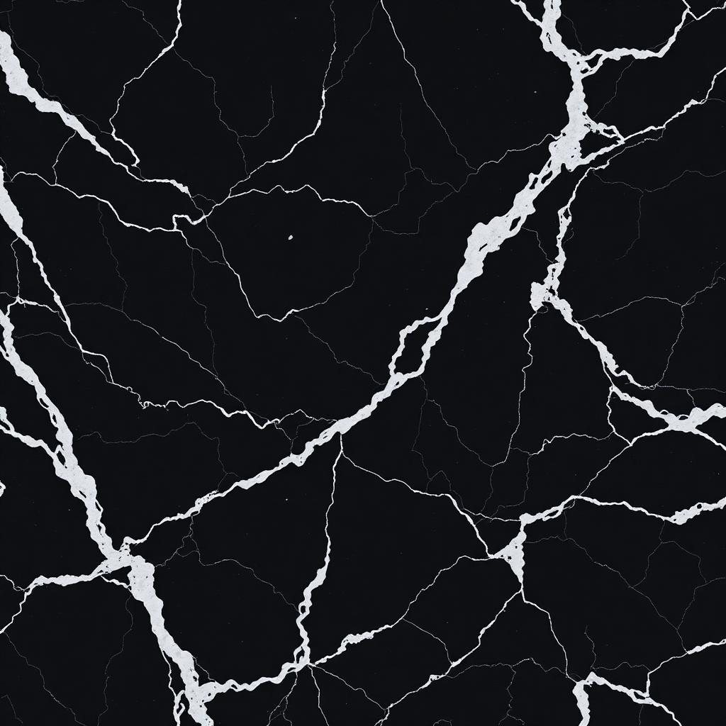 Nero Marquina marble close-up