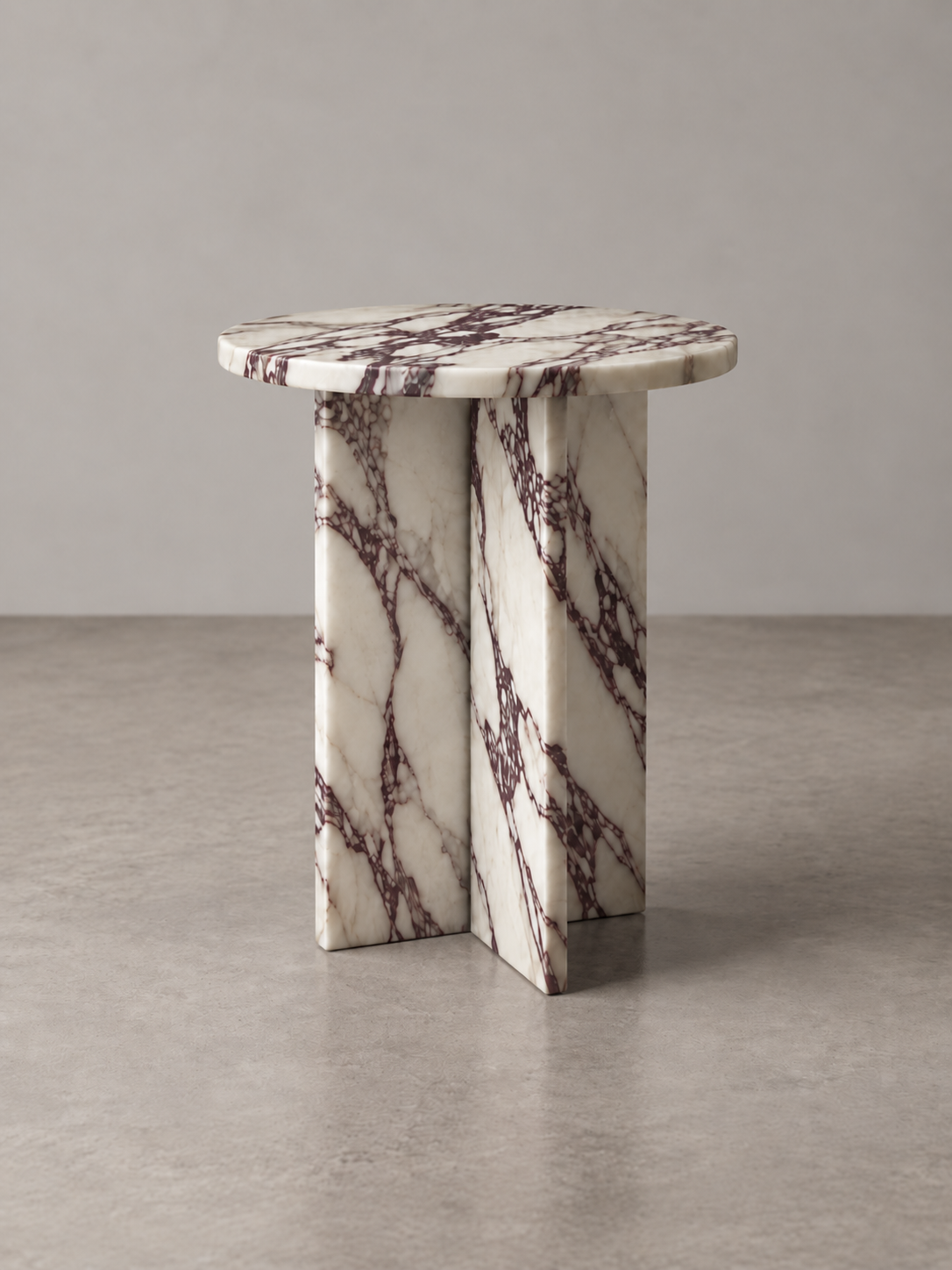 Calacatta Viola Side Table